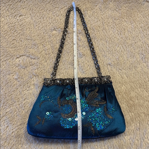 ERMO Vintage Sequin Clutch Bag - Picture 14 of 16